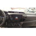 Auto Rádio Android Toyota Hilux  2017 2018 2019 2020 2021 GPS Bluetooth USB
