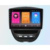 Auto Rádio Citroen C1 Toyota Aygo Peugeot  107 GPS Bluetooth USB Carplay & Android Auto 2005 a 2014
